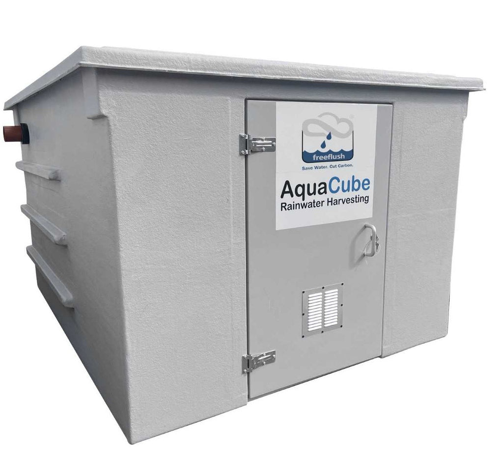 Aquacube Above Ground Packaged Rainwater Harvesting System