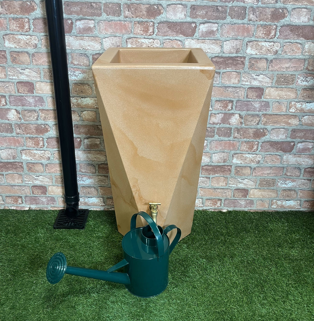 100 litre Manhattan Twist Water Butt Planter