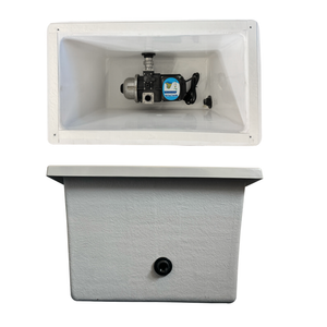Above Ground Insulated RainMaster Rainwater Harvesting Pump Set
