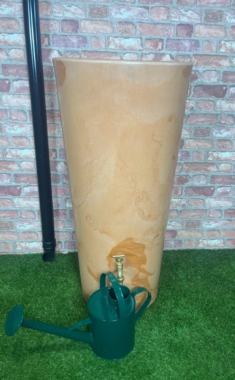 Grade B - 160 litre Manhattan Curve Water Butt Planter