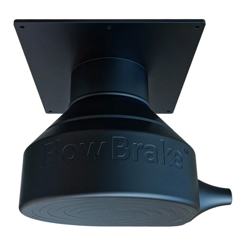 Mountable Vortex Flow Control FlowBrake Midi
