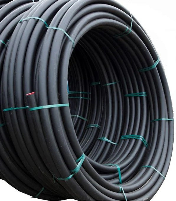 6m Length of 63mm MDPE Black Pipe