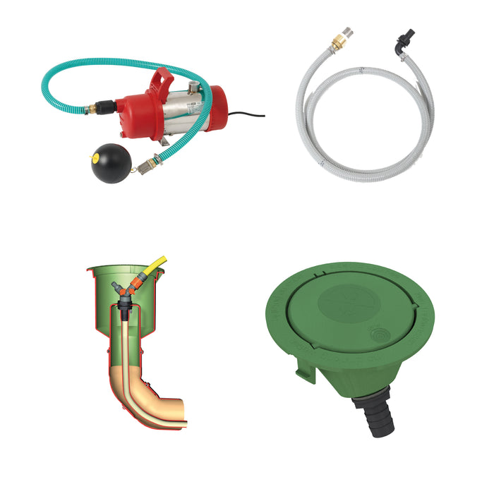 Freeflush Rainwater harvesting Pump Package with Mains Top Up