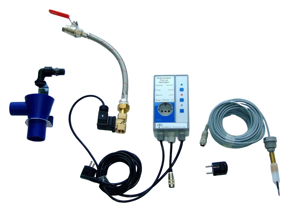 Rainwater Harvesting Top-up Controller with Pump Isolation and Alarm - Freeflush Rainwater Harvesting Ltd.