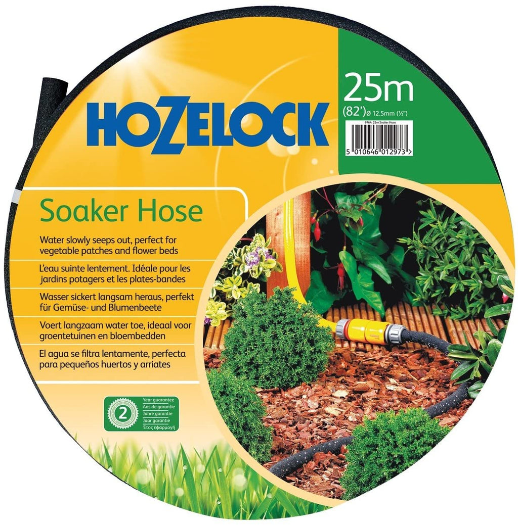 Hozelock Soaker Hose 10, 15 and 25m - Freeflush Rainwater Harvesting Ltd. 