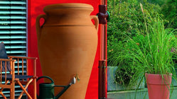 Helena Urn Style Water Butt – 300 Litres - Freeflush Rainwater Harvesting Ltd. 