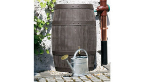 Burgundy Barrel Water Butt – 500 Litres - Freeflush Rainwater Harvesting Ltd. 