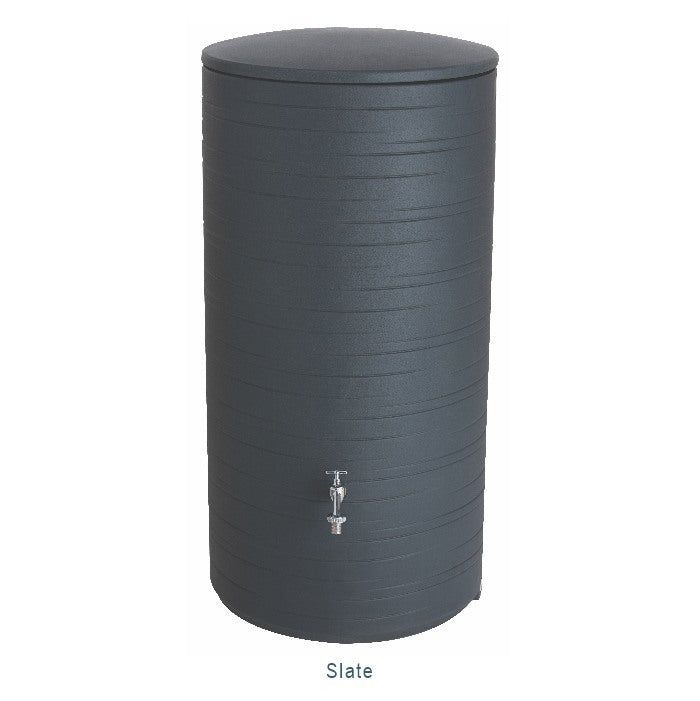 Novara modern water butt 280 litre - Freeflush Rainwater Harvesting Ltd.