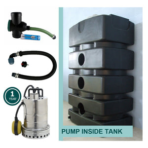 1500l Rainwater Utility Tank - Freeflush Rainwater Harvesting Ltd. 