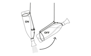 Bottleshower™ Cord Hanging Harness for 1.5/2litre bottles - Freeflush Rainwater Harvesting Ltd.