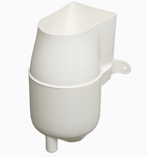 160 Litre Wall Mounted Water Butt Rainwater tank - optional Guttermate filter