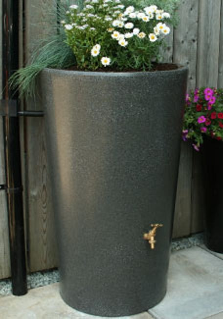 City Water Butt Planter 180 Litre