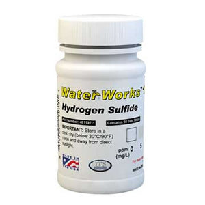 Water Hydrogen Sulfide Test Kit 0-80ppm (50 strips)