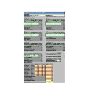 Water Efficiency Calculation Part G