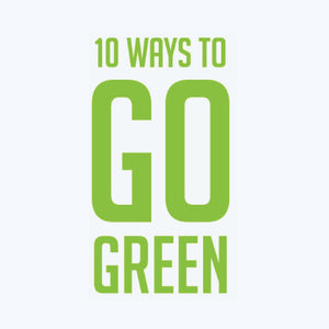 10 ways to go green this summer