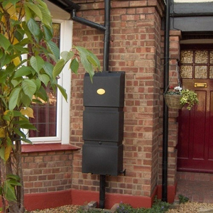 Slimline and wall hung water butts