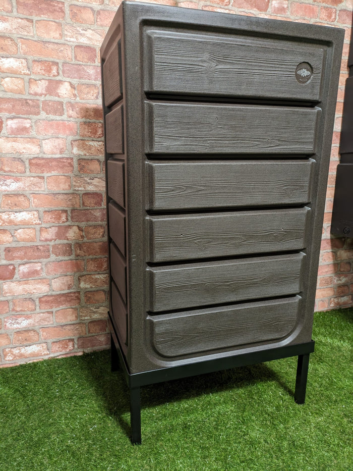 Prestige 225 Wood Effect Water Butt Stand