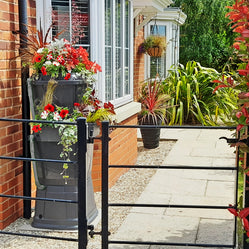 Rainwater Terrace 2 Tier 134 Litre Water Butt With Planters