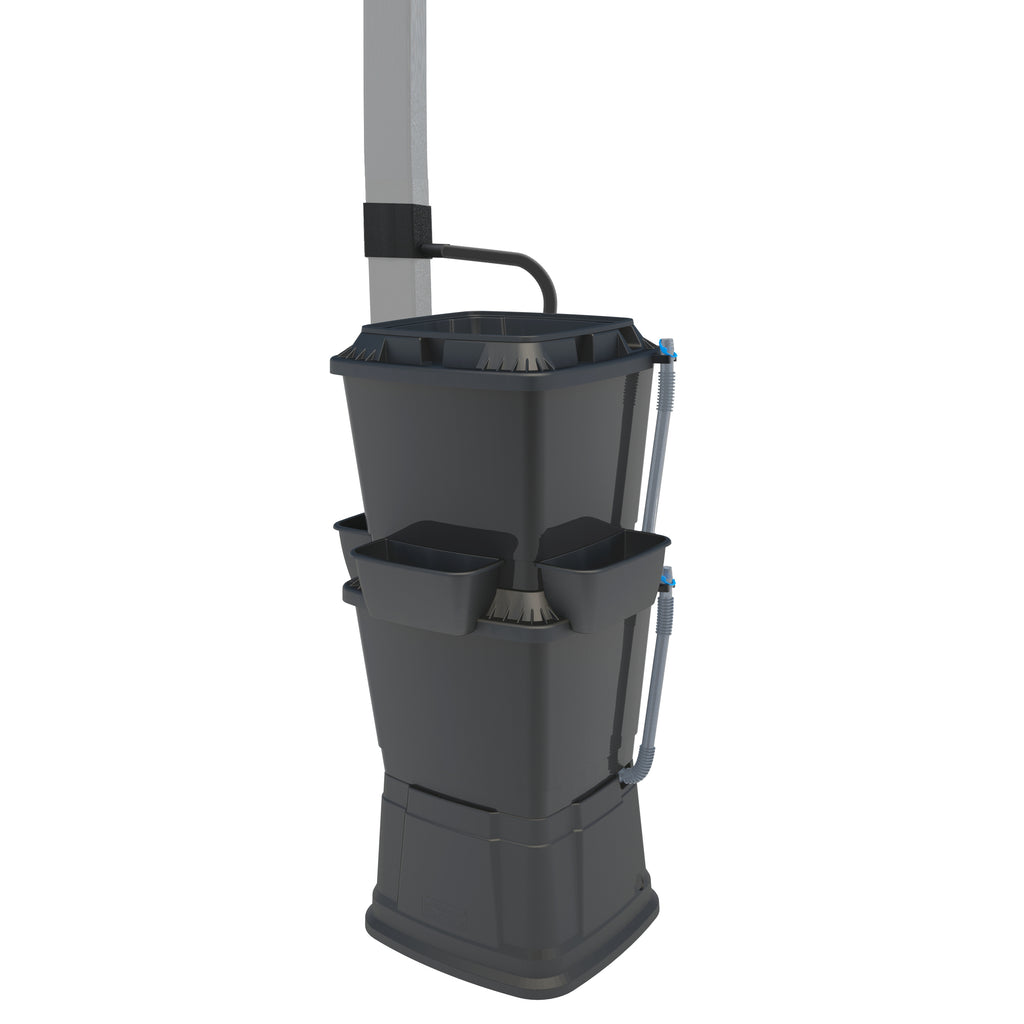Rainwater Terrace 2 Tier 134 Litre Water Butt With Planters