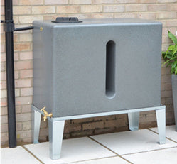 350 Litre Slim Water Butt Rain Harvesting Tank
