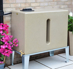 Bespoke slim water butt choose capacity, shape and colour