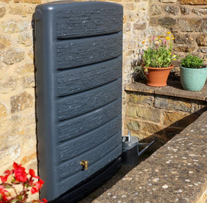 Extra Slim Stone Decor Graphite Grey – 400L With Free Tap