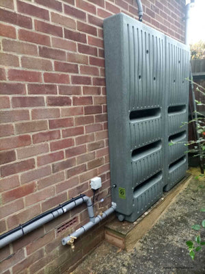 470 litre Above Ground No Dig Rainwater Harvesting System