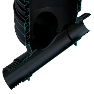 Accesso Surface Water Inspection Chamber - 450mm Diameter For 150 and 225mm Twinwall Pipe