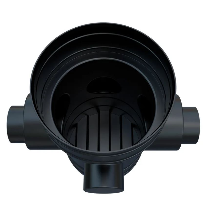 Small Catchpit Accesso Catchpit Chamber - 450mm Diameter For 150 and 225mm TwinWall P ...