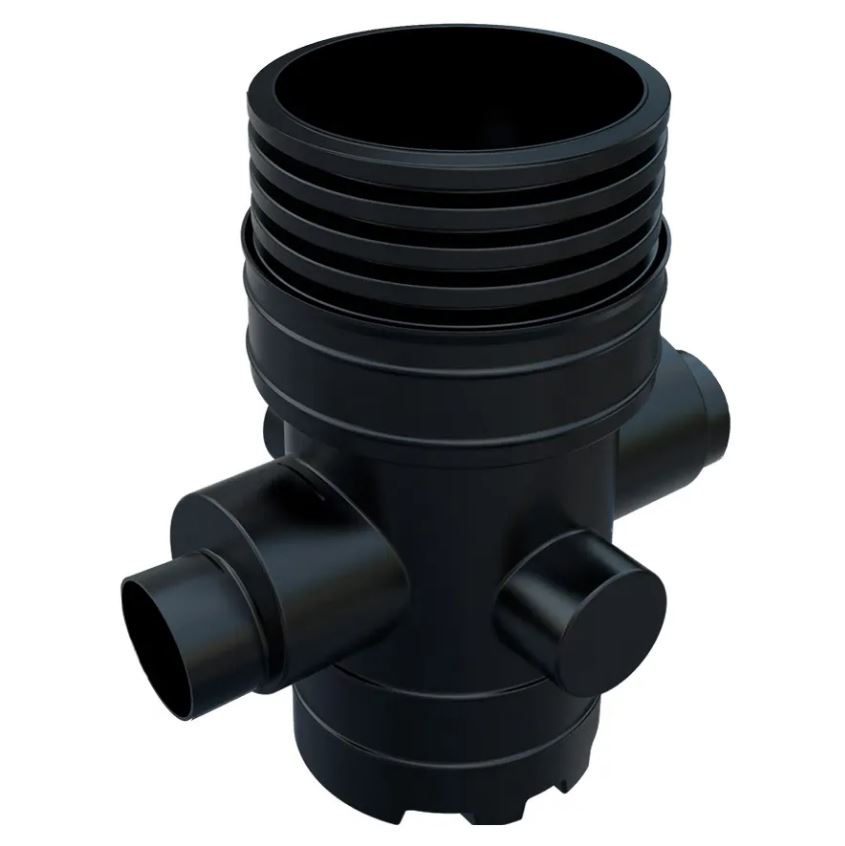 Pvc Catchpit Accesso Catchpit Chamber - 450mm Diameter For 150 and 225mm TwinWall P ...