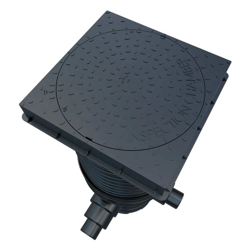 Small Catchpit Accesso Catchpit Chamber - 450mm Diameter For 110 and 160mm Pipe