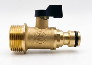 Prestige Water 3/4" BSP Snap Lock Draw Down Valve