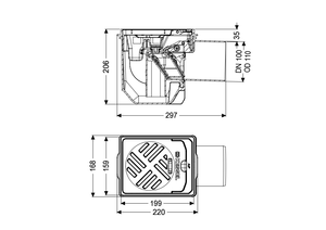 Drehfix Chamber or Basement Drain