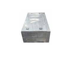 Bespoke Galvanised Steel Above Ground Attenuation SuDS Tank - Freeflush Water Management Ltd. 