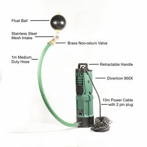 DAB Divertron 900X with 1m Floating Intake