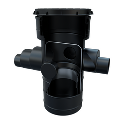 Silt Guard 300 Series Silt Trap for 110 and 160mm Pipework with Filter Bucket and Access Cover