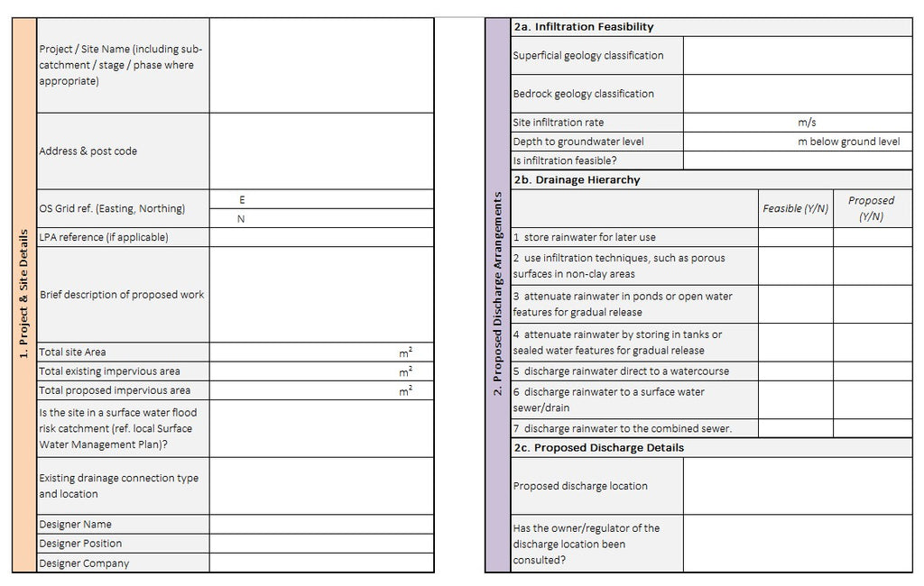 SuDs Proforma Completion - Freeflush Water Management Ltd. 