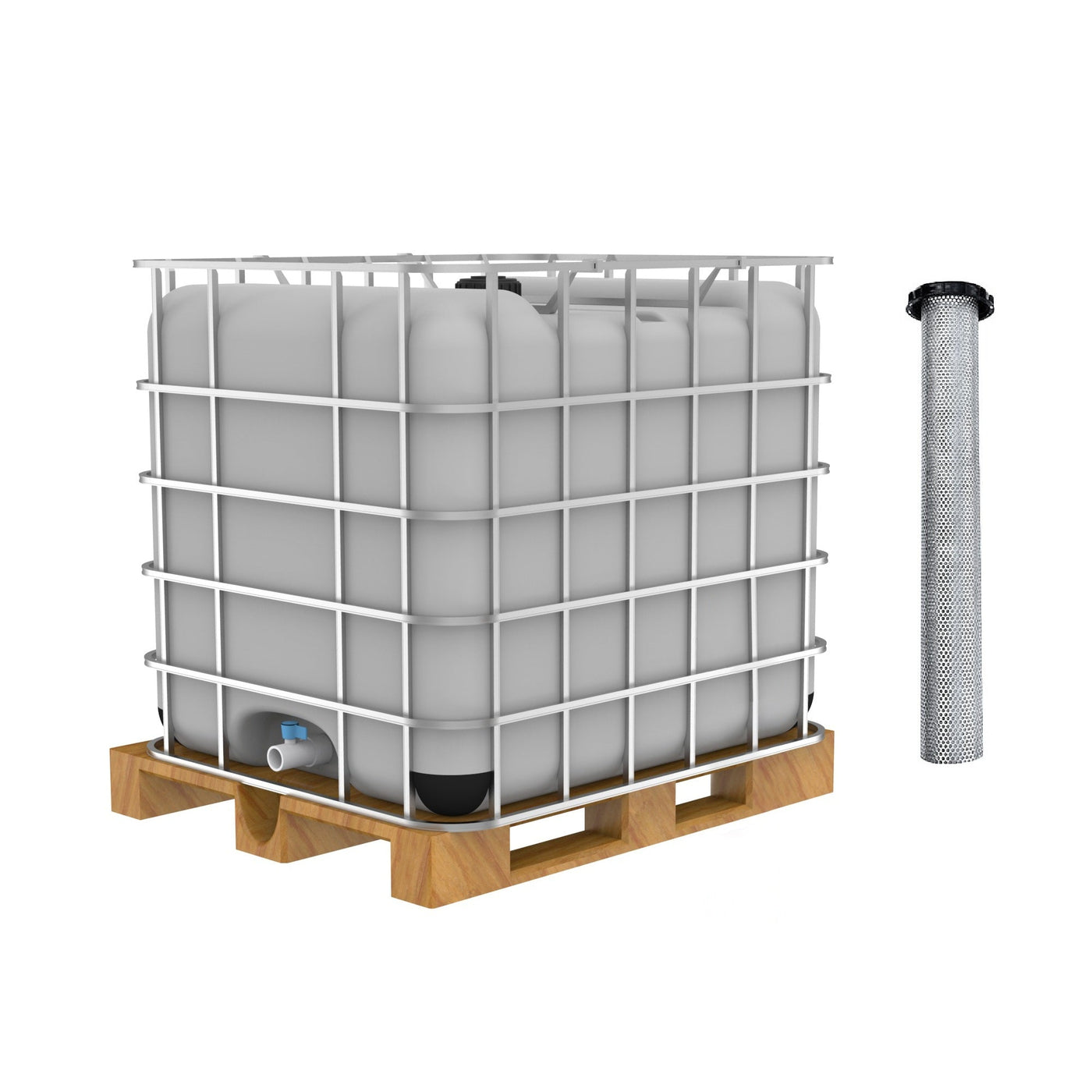 Stainless Steel IBC fine mesh 110mm tube well filter – Freeflush Water ...