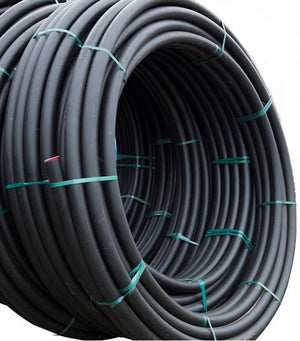 6m Length of 63mm MDPE Black Pipe