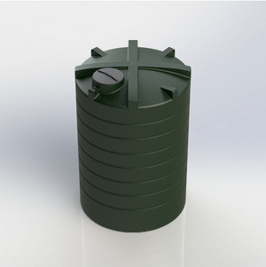 Enduramaxx High Capacity Commercial Above Ground Cylindrical Potable Water Tank - Freeflush Rainwater Harvesting Ltd. 