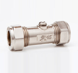 Flow regulator isolation valve 15mm - Freeflush Water Management Ltd. 