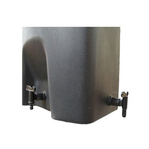 160 Litre Wall Mounted Water Butt Rainwater tank - optional Guttermate filter