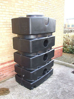 1500l Above Ground SuDS Rainwater Attenuation Tank - Freeflush Rainwater Harvesting Ltd. 