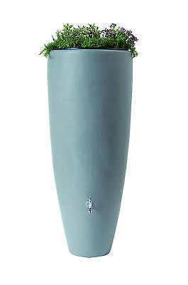 Elegant 300 litre modern rainwater harvesting water butt planter - Freeflush Rainwater Harvesting Ltd. 
