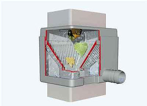 Water butt connector - Quattro rainwater downpipe self cleaning filter - Freeflush Rainwater Harvesting Ltd. 