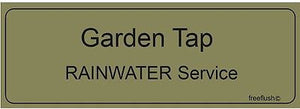 Rainwater Harvesting Adhesive Labels Sticker Pack - Freeflush Rainwater Harvesting Ltd. 