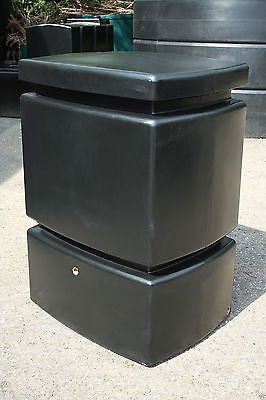 Large Water butt - Water Pillar - 525l with optional quality diverter and tap - Freeflush Rainwater Harvesting Ltd. 