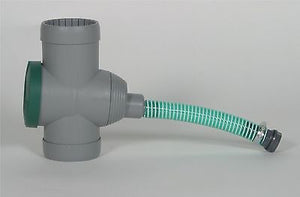 3P Rainwater Filter Collector Universal Downpipe Filter - Freeflush Rainwater Harvesting Ltd. 