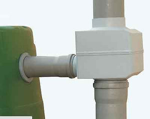 Regendieb Original Selfcleaning Rainwater Filter and Rain Diverter - downpipes - Freeflush Rainwater Harvesting Ltd. 
