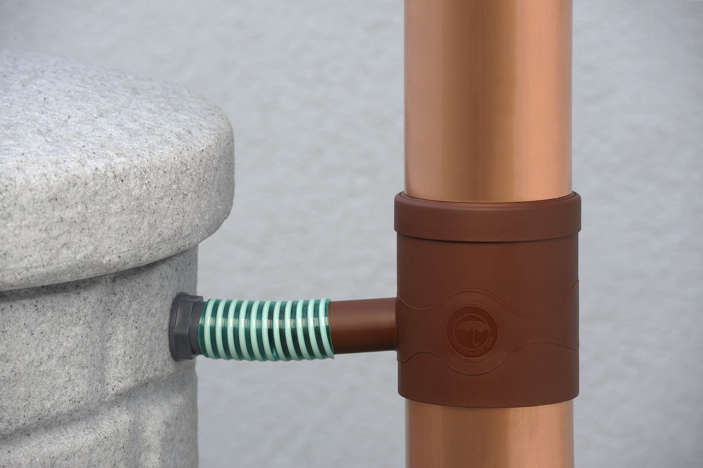 3P Rain Collector Downpipe Water Butt Filter